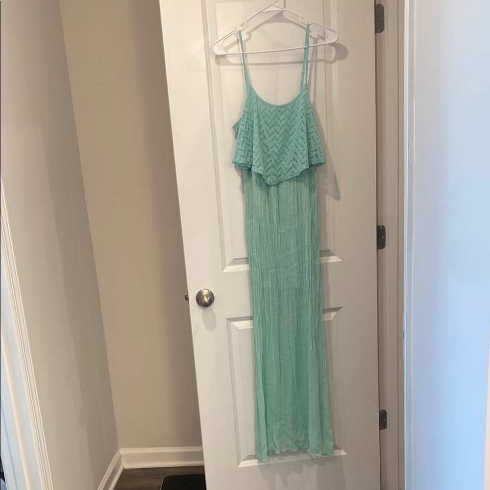 Trixxi Mint Green Maxi Dress